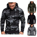 2021 Oversized  Fall/Winter New Large Size Men's Fashion Casual Long Sleeve Pullover Hooded Vests